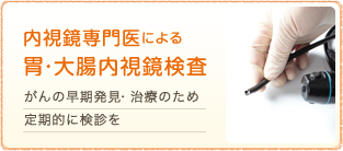 胃・大腸内視鏡検査